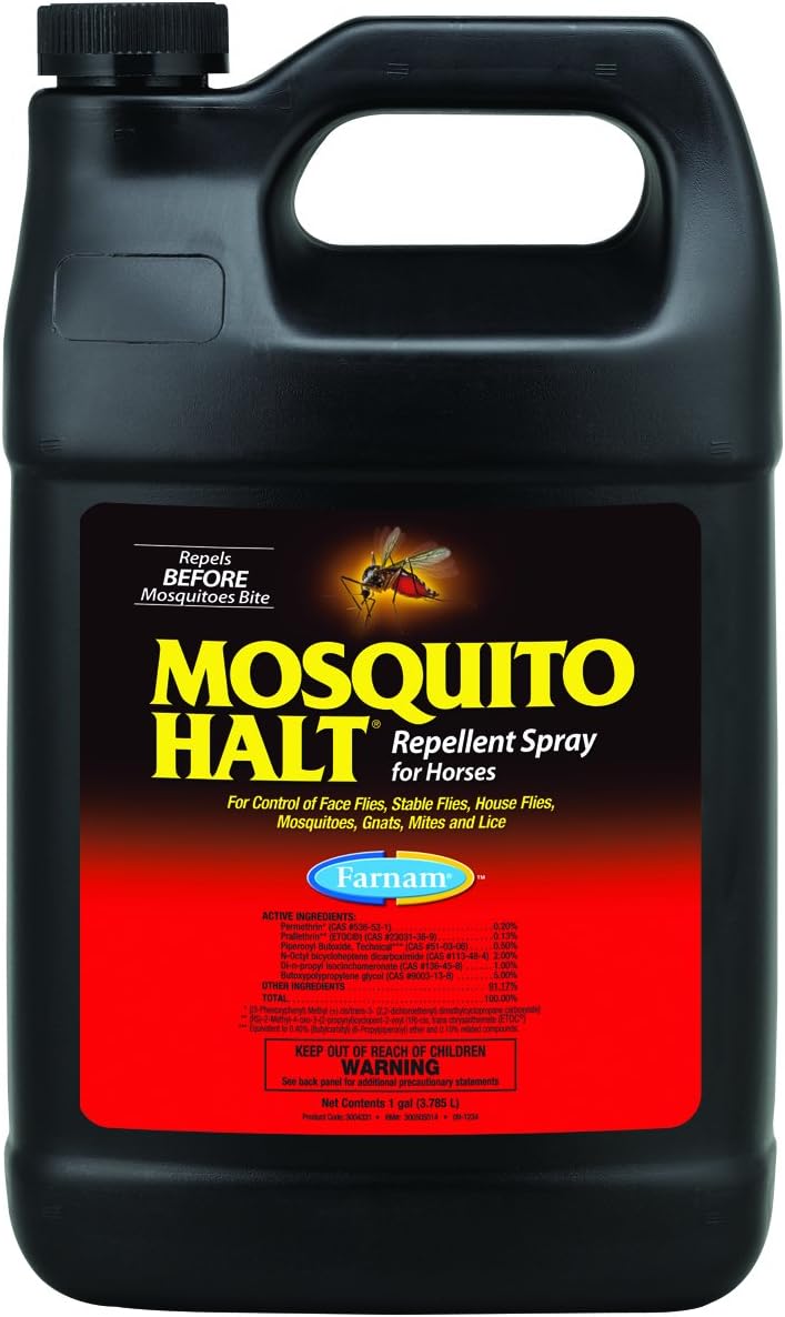 Farnam Mosquito Halt, Mosquito Repellent Spray for Horses, Quick Knockdown Against Mosquitoes, Flies and More, 32 fl oz - Image 13