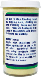 Authentic USA Miracle Care Kwik Stop powder packaging for dogs cats and birds