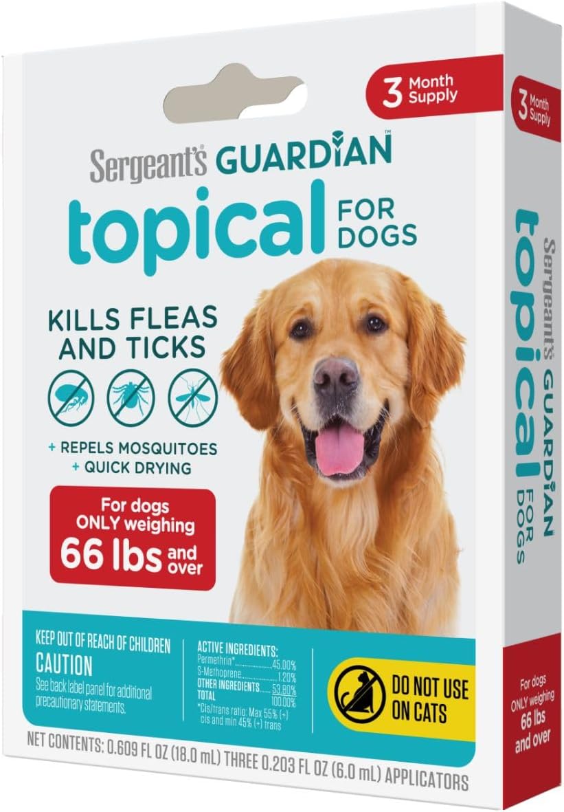 Sergeant's Guardian Flea & Tick Collar for Dogs, 1 Count - Image 12