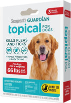 Sergeant's Guardian Flea & Tick Squeeze On for Dogs 7-33 lbs., 3 Count - Image 14