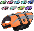 EMUST Life Vests for Dogs, Lightweight Small/Medium/Large Dog Life Preserver, XL Dog Life Jacket for Swimming/Boat/Water, Life Jacket for Large Dogs, NewTurquoise, XL - Image 14