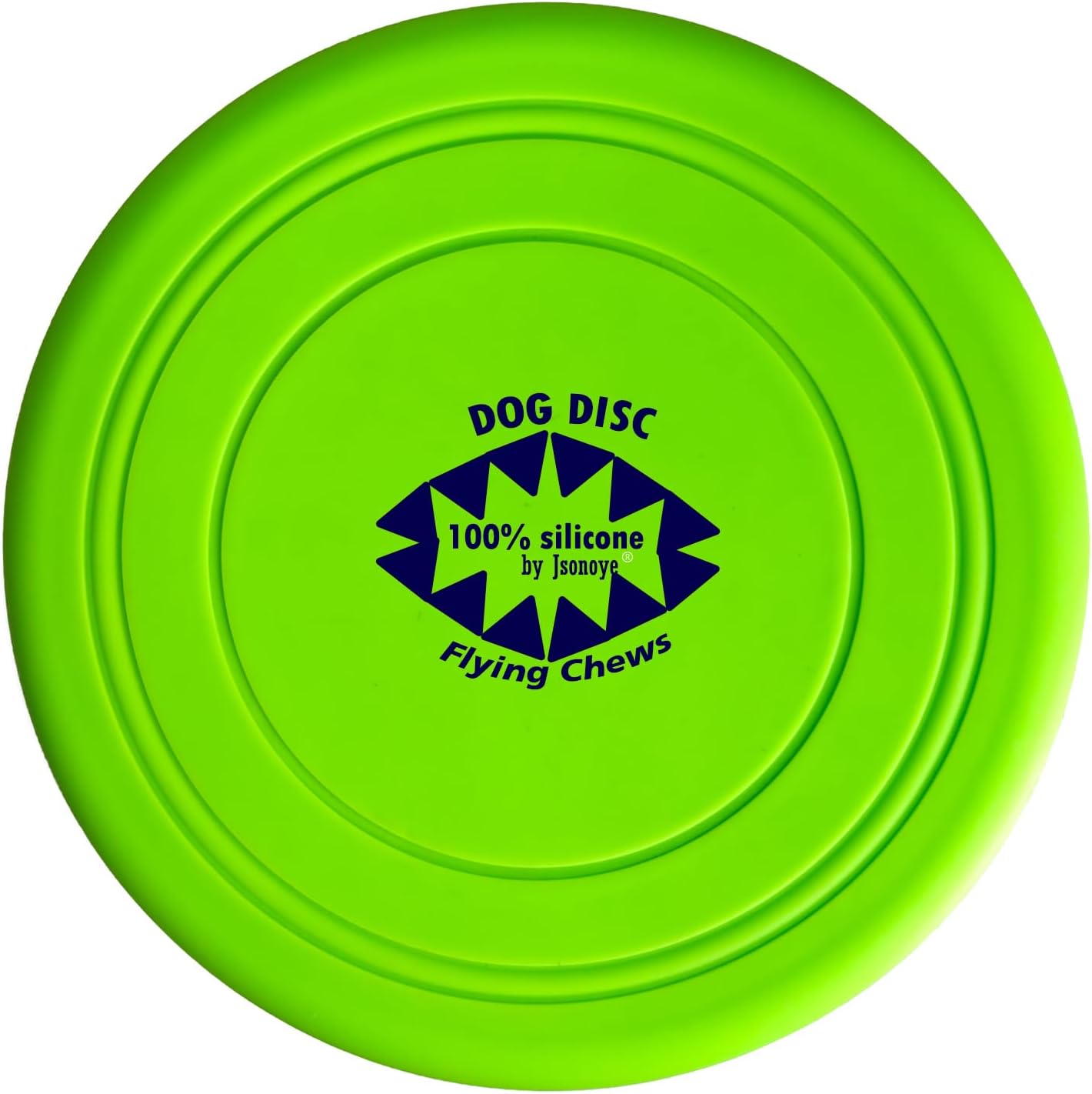 Three pack dog training discs in green blue and red