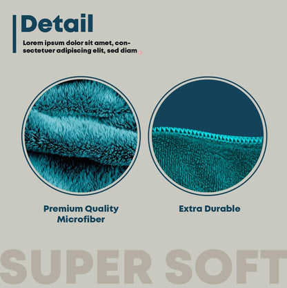 Close up view of the dense four hundred grams per square meter elastic terry microfiber pet fabric.