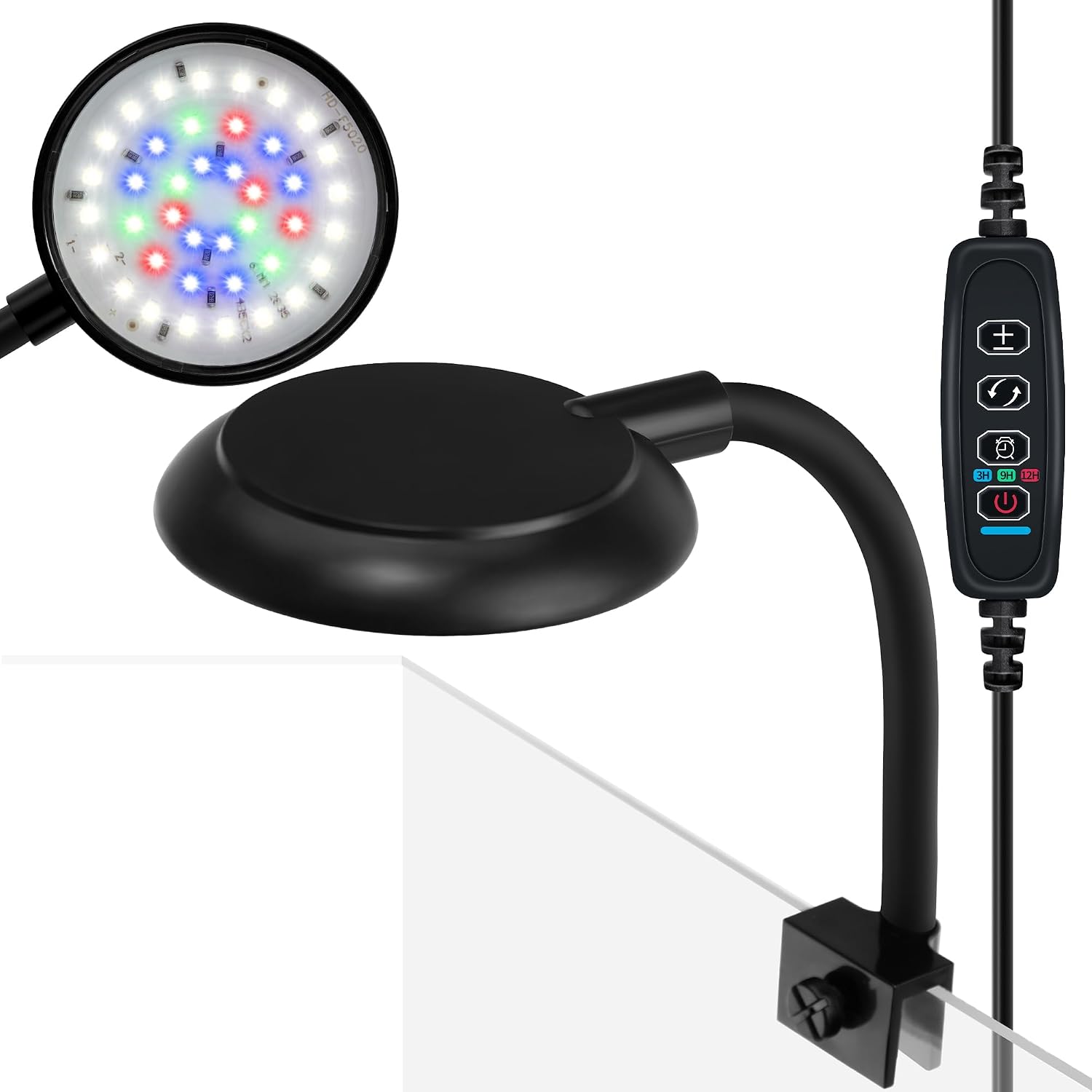 DaToo aquarium light packaging and components
