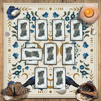 Top view of 29.5 inch square Knana altar cloth