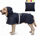 Pet Large Dog Raincoat Apparel Poncho Waterproof for Medium Large Sized for Dog Raincoat Clothes Jacket,Dog Rain Jacket (Red,4XL) - Image 13
