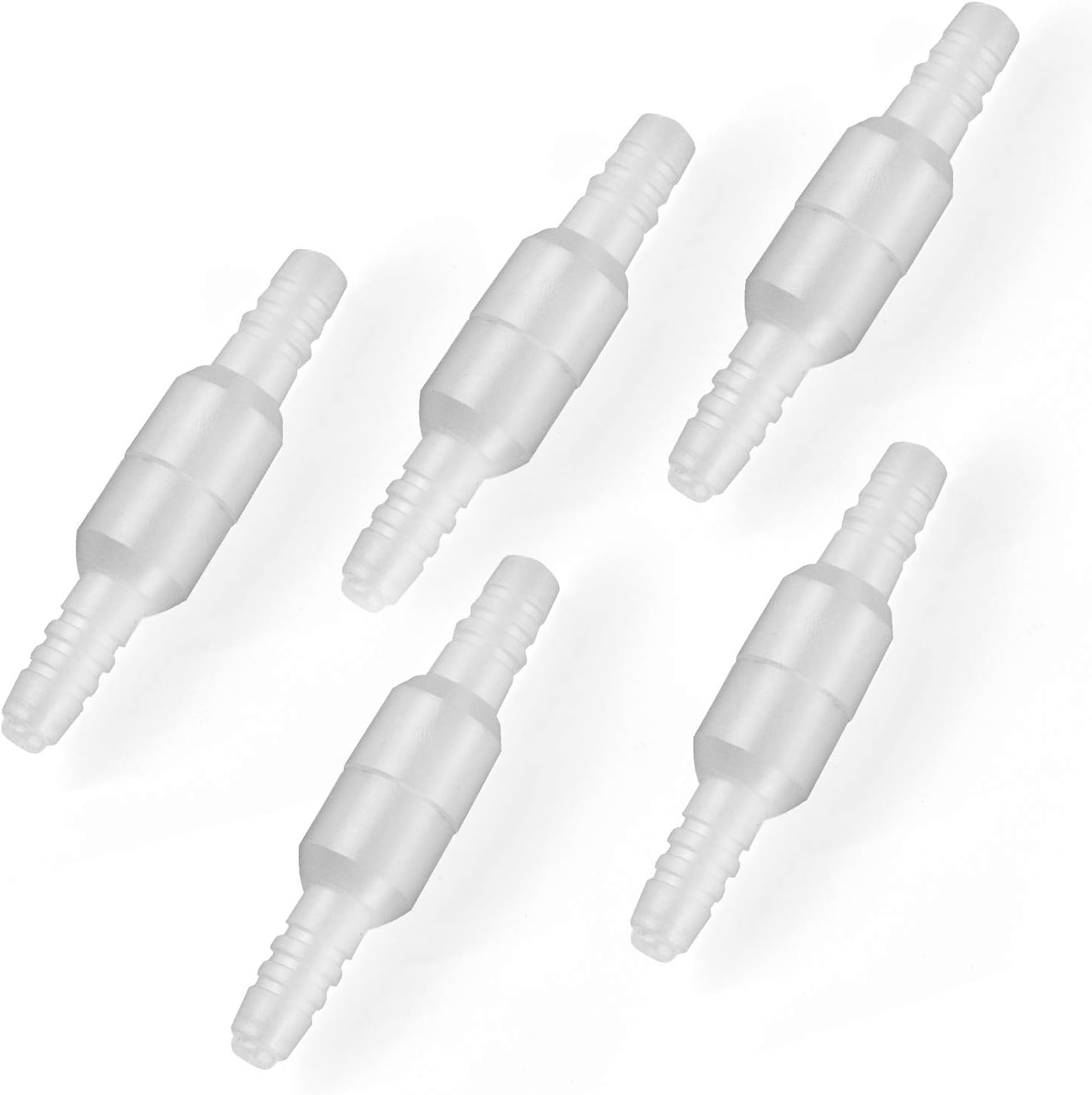 ItAll oxygen tubing swivel connector 5 pack front view