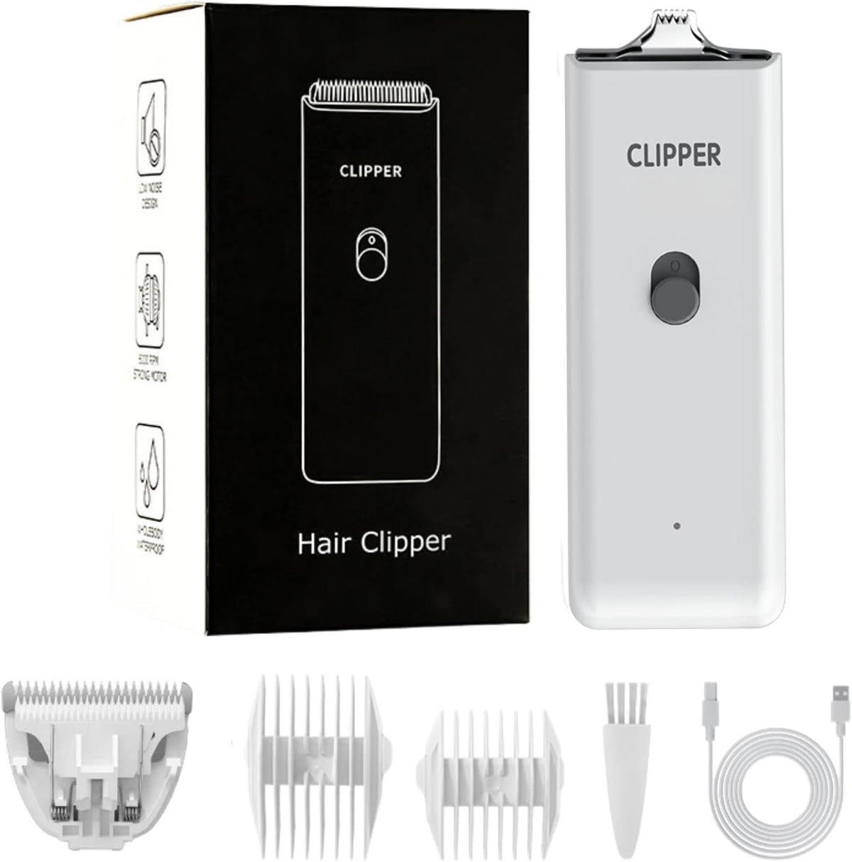 Dog Cat Home Hair Waterproof Clipper Portable Electric USB Rechargeable Pet Grooming Tools Low Noise Shaver Cordless Trimmer for Small and Large Pets - Image 11