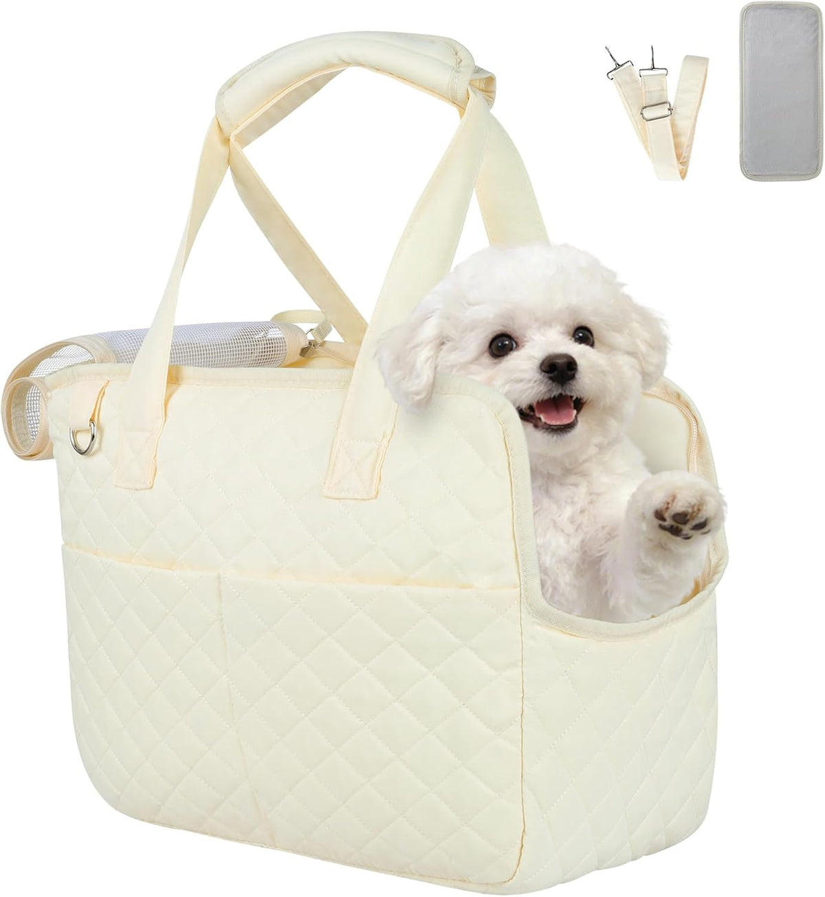 Folded YooxArmor pet carrier for easy storage