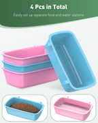 Ten ounce capacity small pet feeding dish close-up