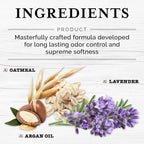 Close up of Rosen Apothecary pet spray ingredients and benefits