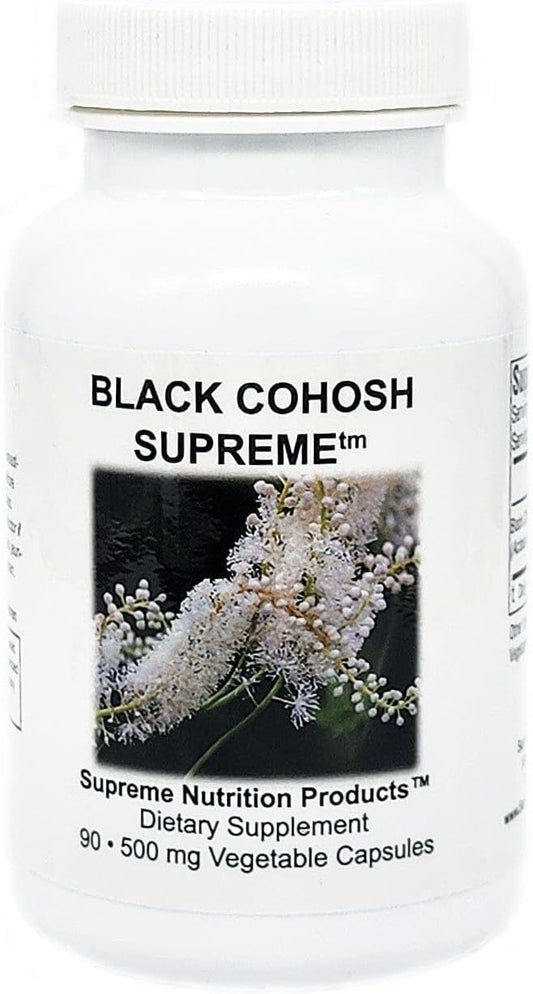 Supreme Nutrition Black Cohosh Supreme 90 capsules front view