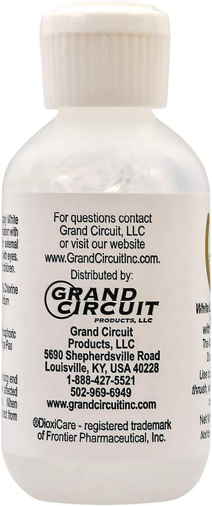 White Lightning Gel by Grand Circuit topical livestock hoof dressing for white line disease.