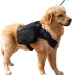 GooCare Jumahe dog hiking backpack front view in camo pattern