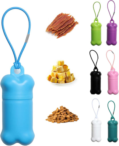 Portable Dog Treat Pouch for Pet Training, Mini Treat Holder Small Dog Treat Bag and Training Container -1 piece(Dark Green) - Image 13