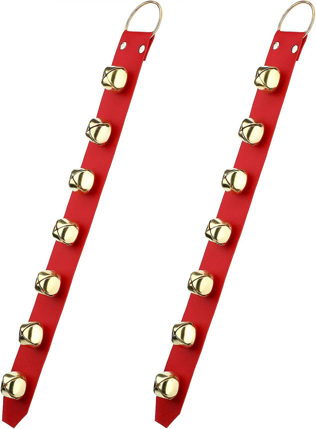 Retail packaging of Frienda hanging sleigh bells for dog training