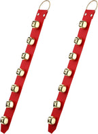 Retail packaging of Frienda hanging sleigh bells for dog training