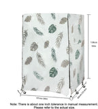Complete set view of waterproof bird cage protector accessories