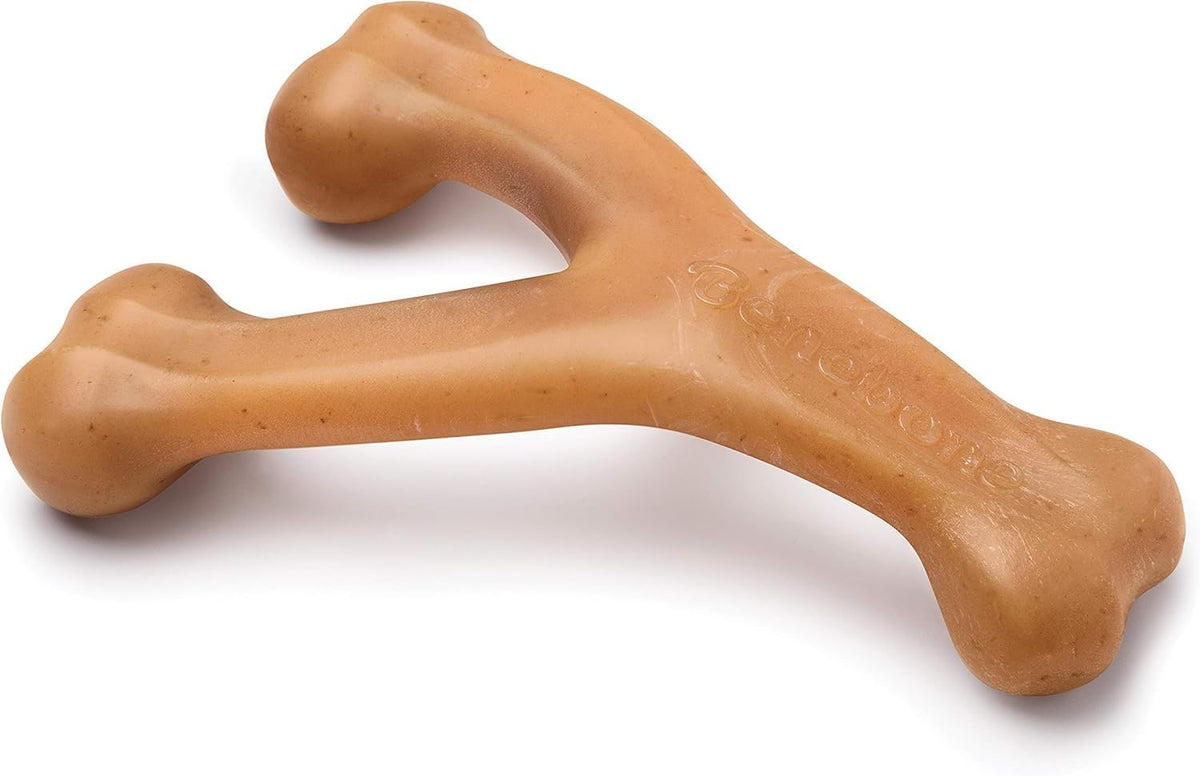 Benebone 3-Pack Wishbone Durable Dog Chew Toy for Aggressive Chewers, Variety Pack-Bacon, Chicken, Peanut Made in USA, Medium - Image 9