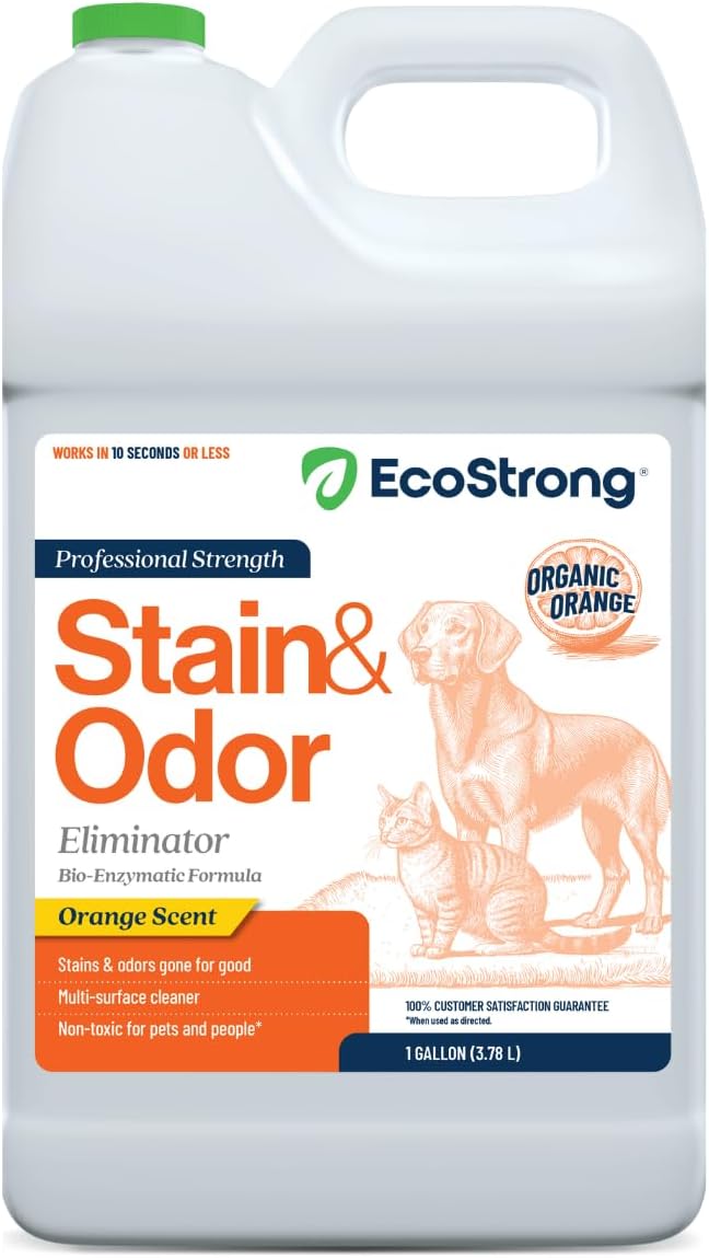 Orange Odor Eliminator | Pet Odor Deodorizer for Strong Odor | Enzyme Stain Cleaner for Cats, Dogs, and Pets | Great for Carpets, Furniture, Dog Kennels, and More (32 Fl Oz) - Image 10