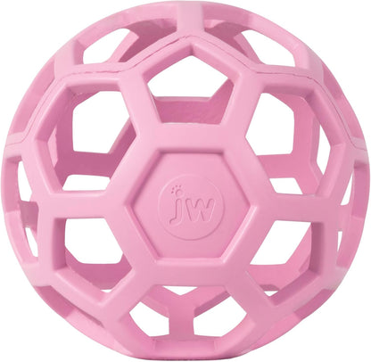 JW Pet HOL-ee Roller(TM), Dog Toy Puzzle Ball, Natural Rubber, Large (5.5" Inch Diameter), Blue - Image 11