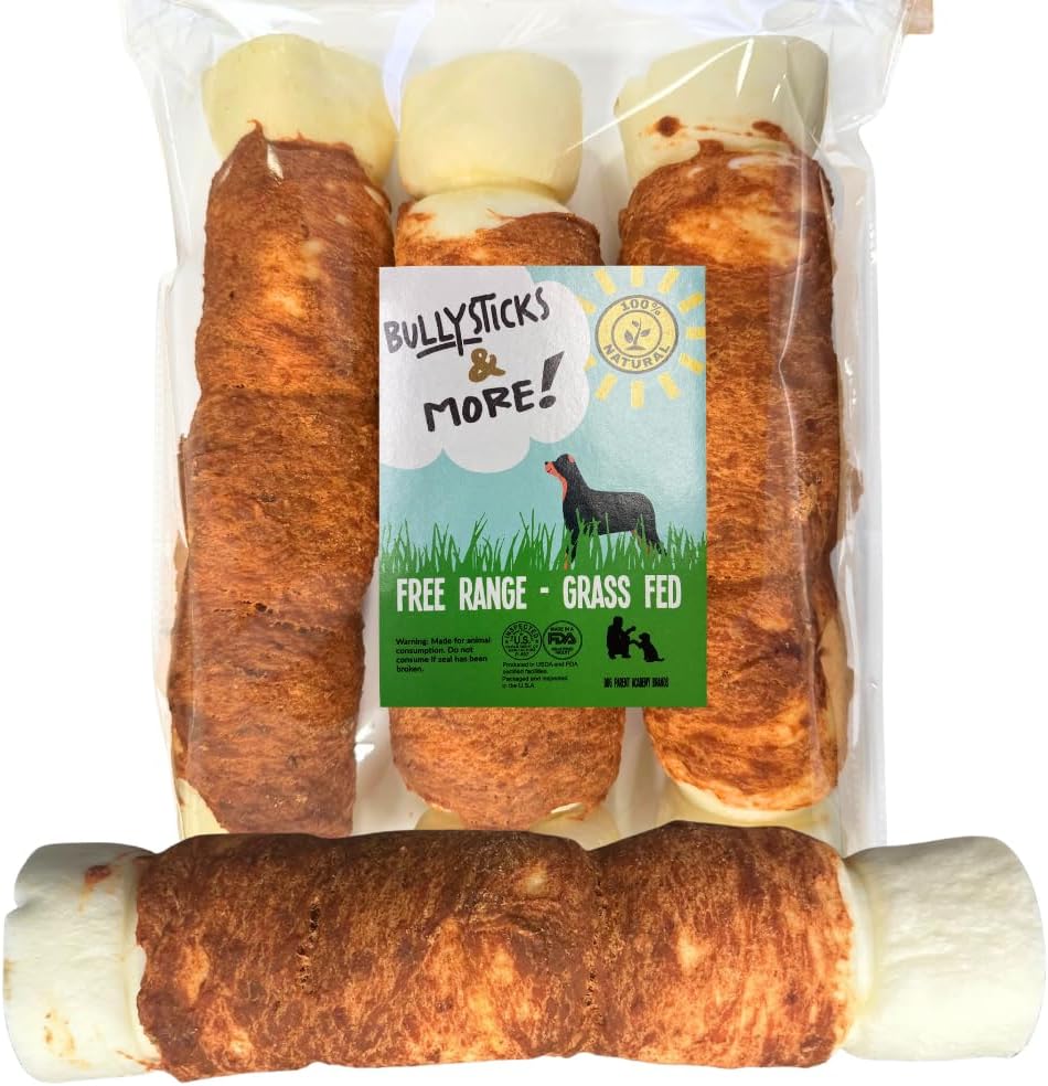 BULLYSTICKS & MORE Beef Cheek Rolls for Dogs (10-12" Extra Thick - 3 Count) - Beef Cheek Bones for Dogs - Dog Parents Choice - Premium No Hide Rolls - Image 12