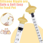 Detailed view of measurement scale markings on the 50 milliliter pet bottle.