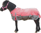 Mini Horse/Pony/Foal/Miniature Size 36"-51" Lightweight Waterproof & Breathable 1200 Denier Turnout Blanket with No Filling Lightblue 36" - Image 10