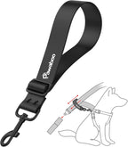 Pawaboo Dog Car Seatbelt black front view