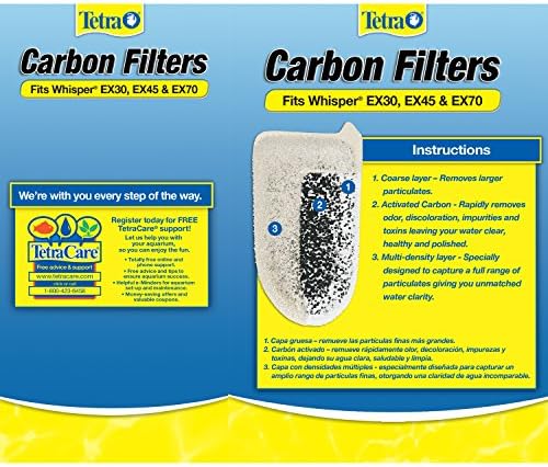 Tetra power filter replacement cartridge multi-density floss