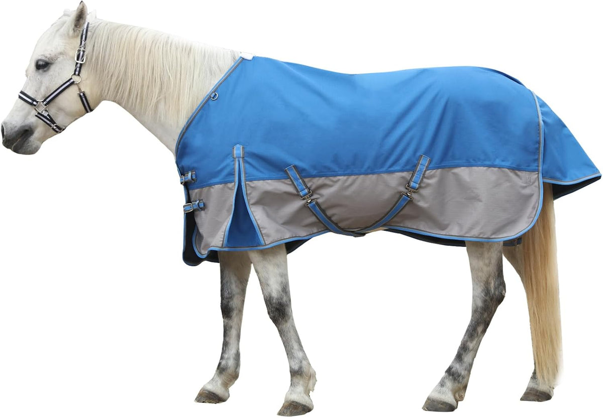 1200D Ripstop Waterproof Breathable Horse Blanket (0g No Fill), Lightweight Turnout Rain Sheet, Keeps Dry in Mud & Wet Weather Blackwine 75" - Image 10