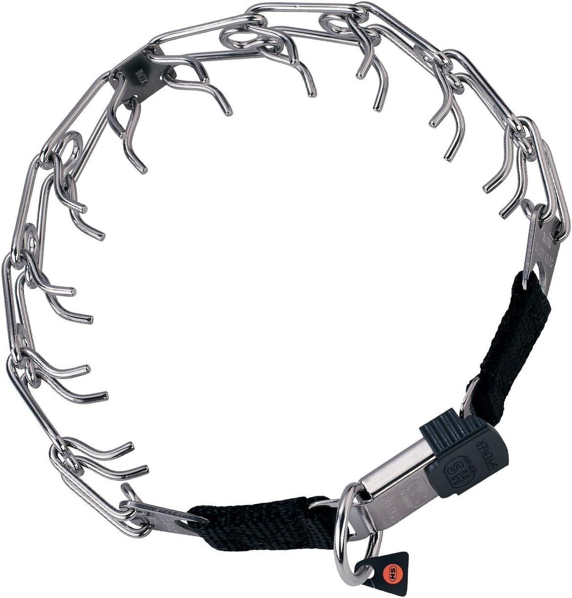Herm Sprenger Black Stainless Steel Dog Training Collar with Quick Release Buckle Ultra-Plus Pet Collar No-Pull Collar for Dogs Made in Germany 3.2mm x 20in Medium - Image 12
