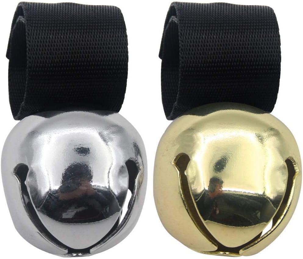 SCENEREAL Large Bell for Dog Collar, 2 Pack 1" Extra Loud Collar Bells for Cats and Dogs Training, Hiking, Walking, Hunting, Pet Tracker, Pet Bell for Save Wildlife and Birds Silver - Image 12