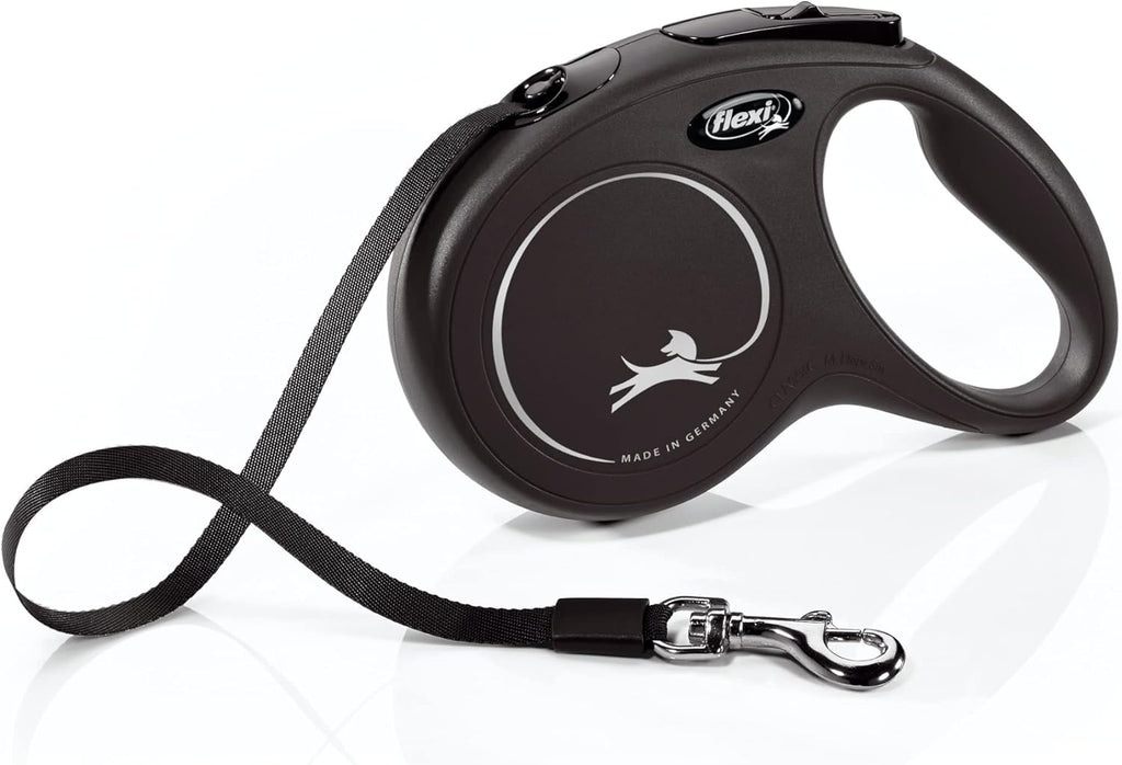 FLEXI New Classic Tape Retractable Dog Leash for Large Dogs Upto 110 lbs. - 26 ft., Black | Tangle Free Pet Walking Leash with One-Handed Brake, Pause, Lock|German Quality Product - Image 10