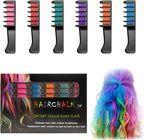Generic Festive Fun hair chalk comb set front view