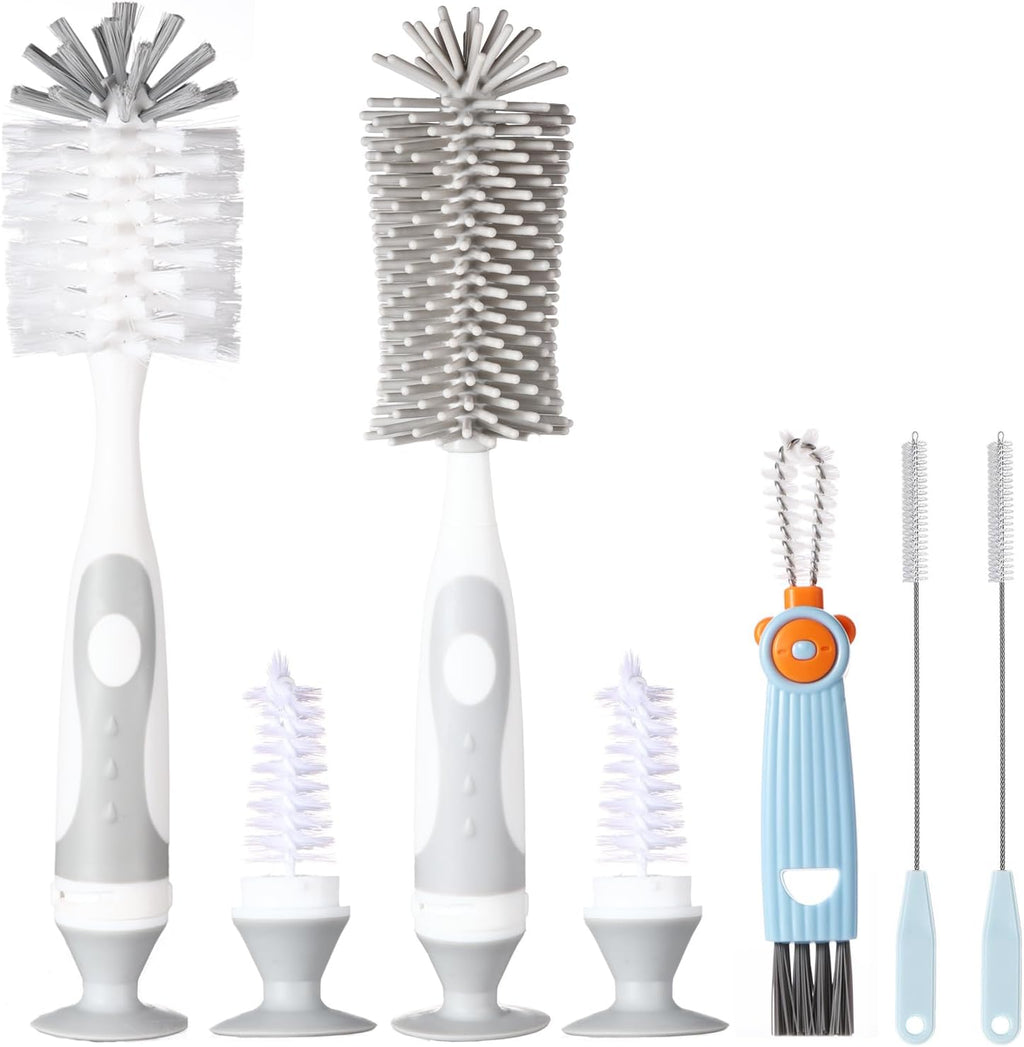 Ariseno 5-in-1 baby bottle cleaner set front view
