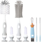 Ariseno 5-in-1 baby bottle cleaner set front view