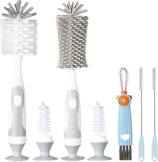 Ariseno 5-in-1 baby bottle cleaner set front view