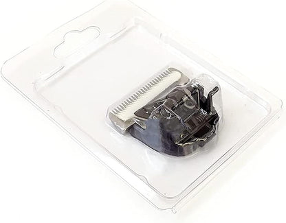 Rear view of the SWIMYAR pet trimmer cutter head displaying the precise alignment tracks for CP-9580 and CP-9200.