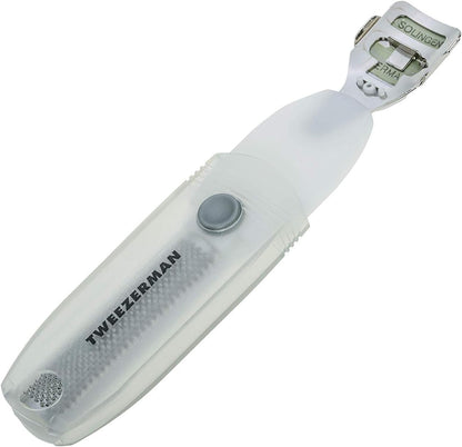 Tweezerman Safety Slide Callus Shaver and Rasp front view for professional pedicure.