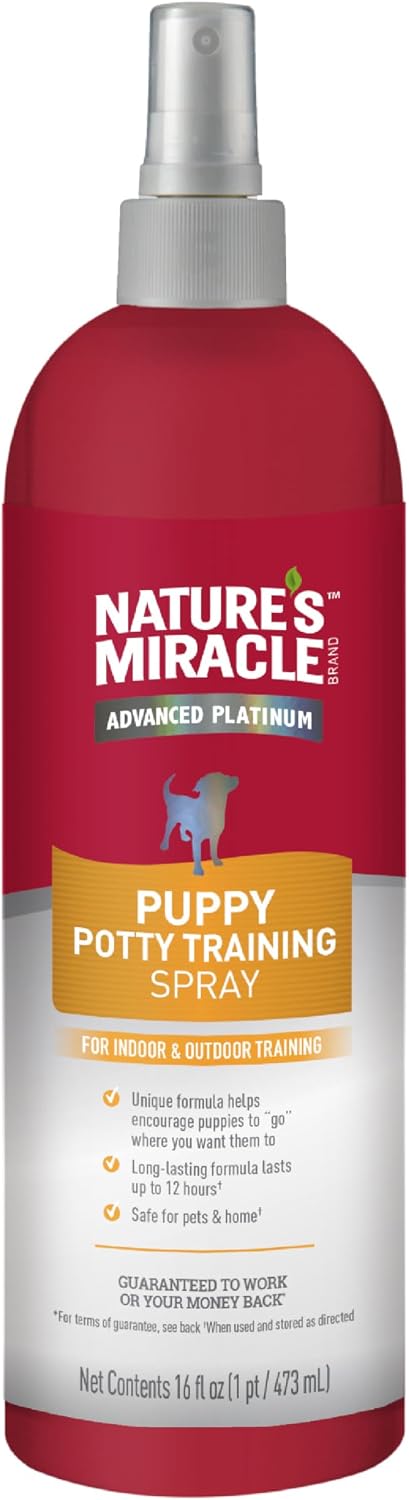 Nature's Miracle Advanced Platinum Puppy Potty Training Spray 8 Oz, Dog Training Aid - Image 10