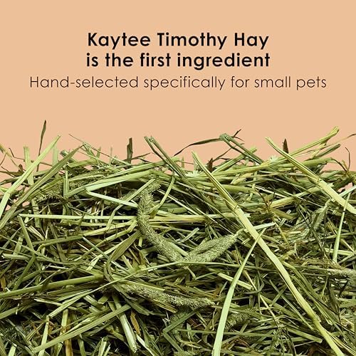 Kaytee timothy complete pellets close up texture
