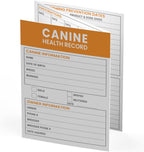 Good Harbor thick card stock pet vaccine booklet to prevent ink bleed