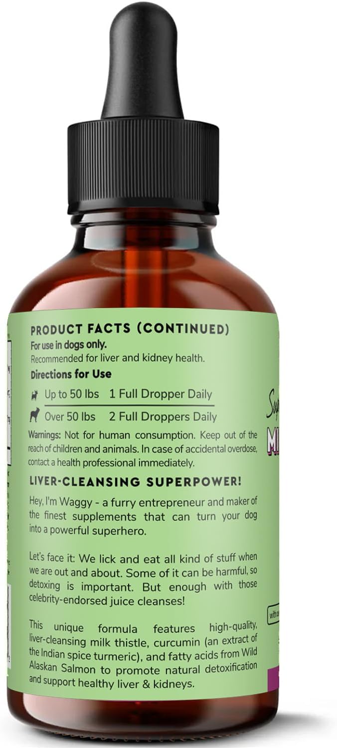 Wonder Paws pet wellness supplement close up view highlighting the wild Alaskan salmon oil formula.