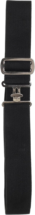 Showman Blanket Surcingle Strap front view showing black elastic horse accessory.