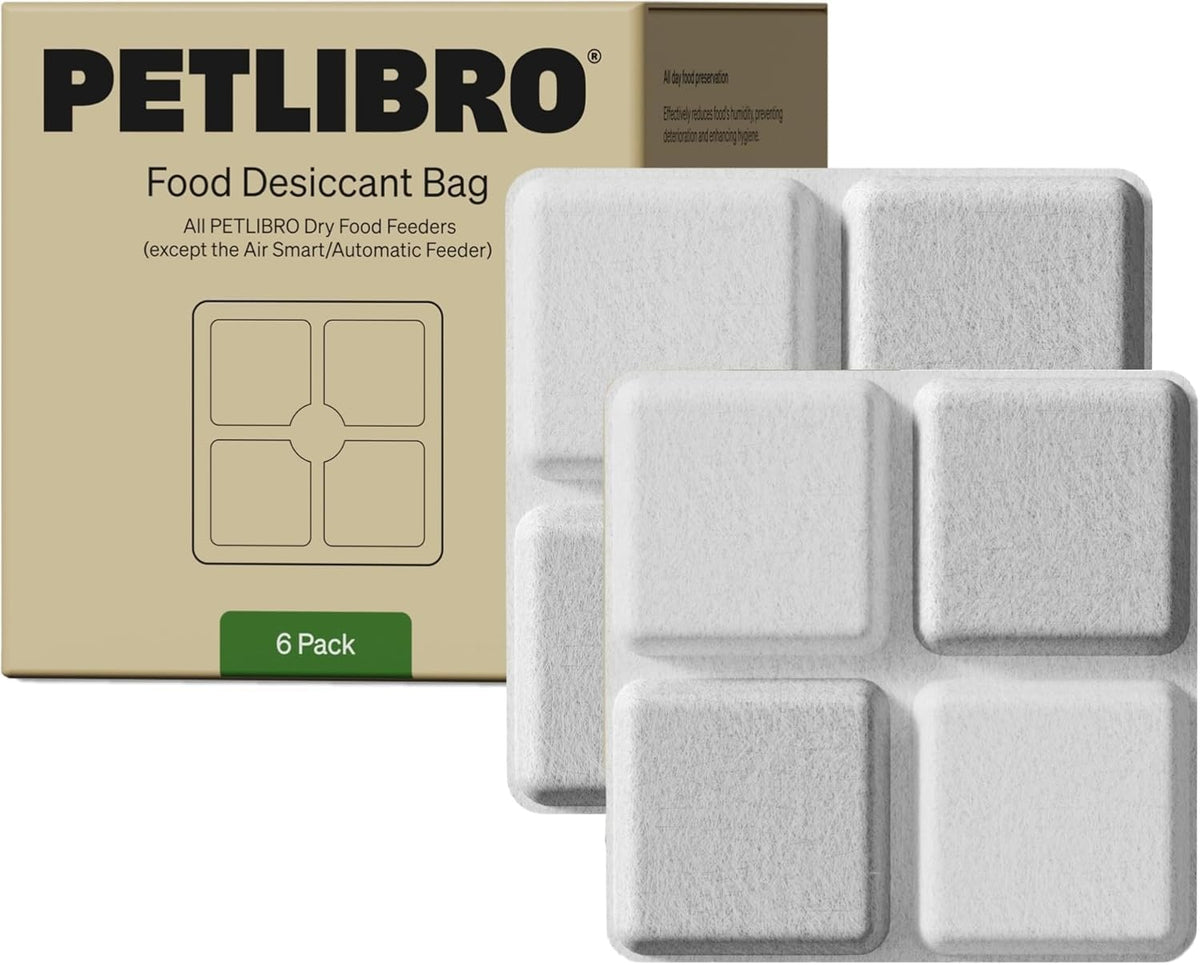 PETLIBRO Pet Food Desiccant Bag, 6 Packs Desiccant Bags for Cat Dog Feeder, Keep Pet Food Dry and Fresh, Suitable PETLIBRO Automatic Cat Feeder Model PLAF005, PLAF006, PLAF103, PLAF203, PLAF301 - Image 11