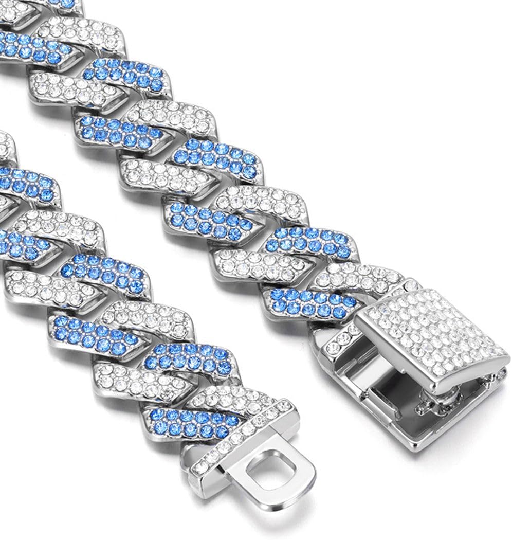 Authentic USA imported luxury pet necklace displayed on a plain background.