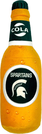 Size reference of 10 inch Purdue Boilermakers dog toy