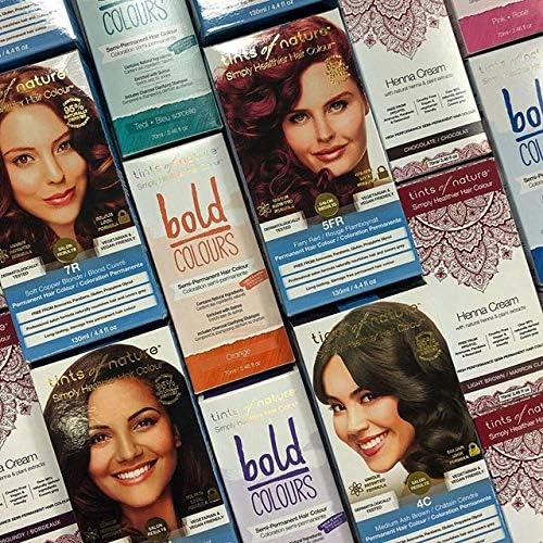 Instructions guide for Tints of Nature lightener kit