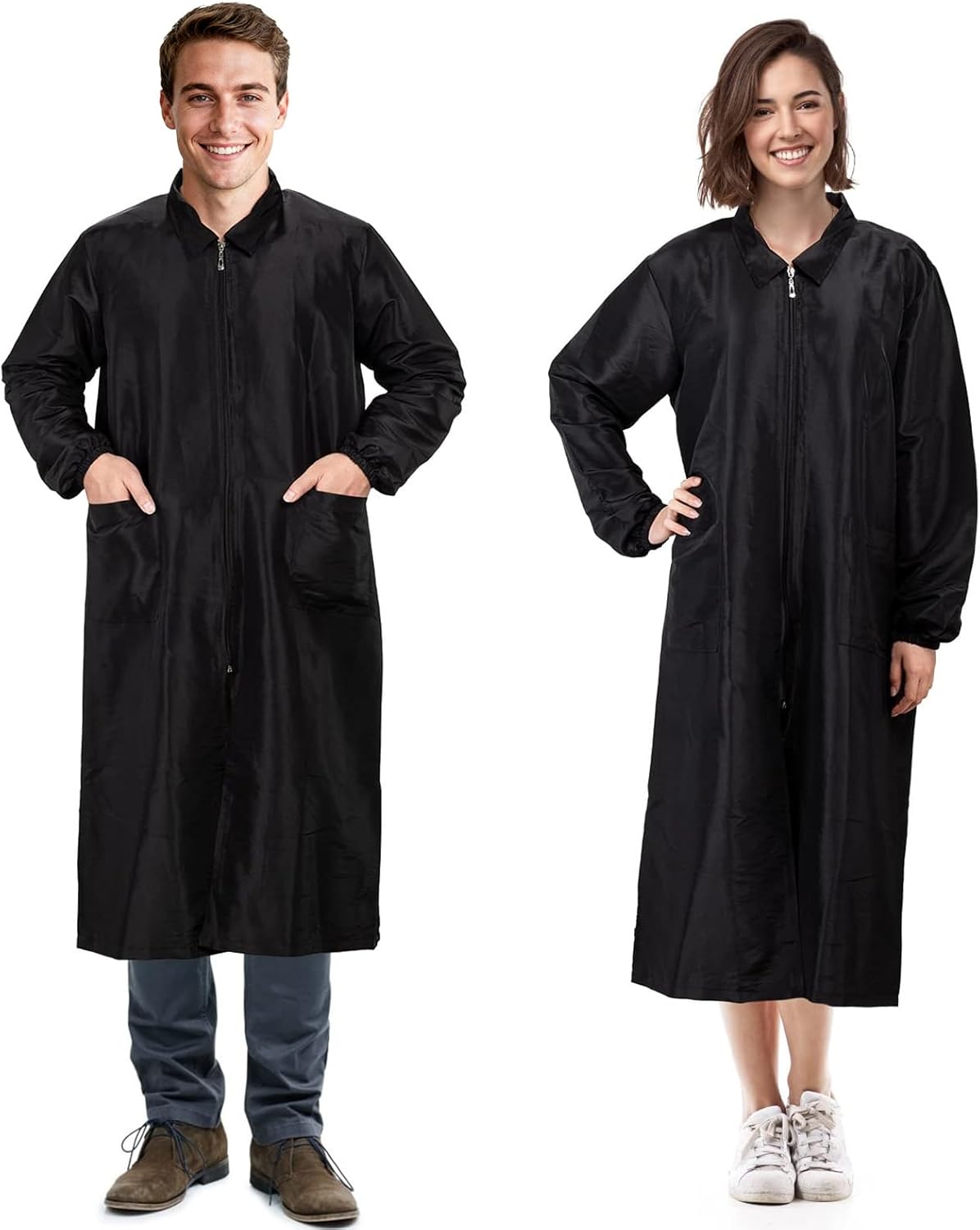 Noverlife long length pet grooming workwear front view